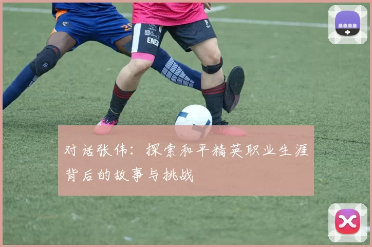 对话张伟：探索和平精英职业生涯背后的故事与挑战