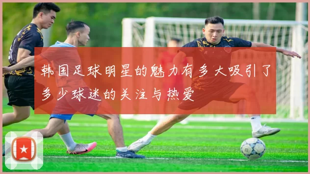 韩国足球明星的魅力有多大吸引了多少球迷的关注与热爱